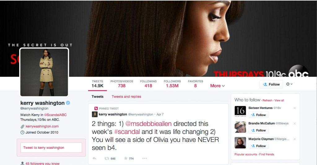 Twitter new profile